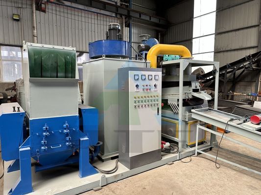 Umfassende Lösung für das Recycling von Kupferdraht Ausgangsgrößen 3 cm Zuführgröße individuell