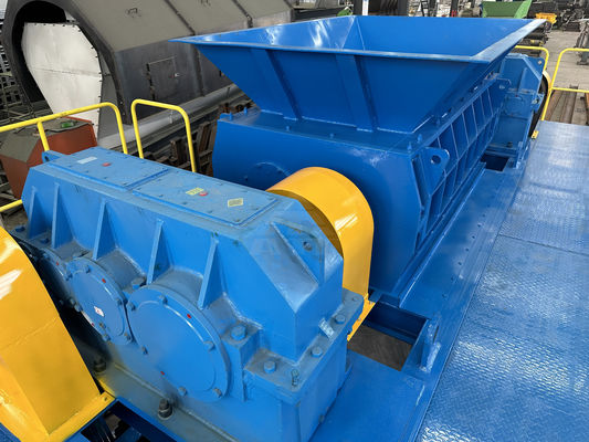 Doppelschacht-Schredder für die Metall-Kunststoff-Recycling 5000KG Gewicht 1-10 Cm Endprodukt