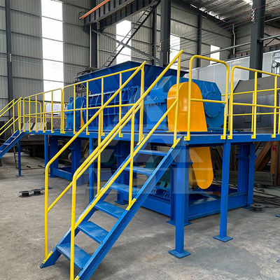 Doppelschacht-Metallschredder-Maschine für das individuelle Recycling in verschiedenen Branchen