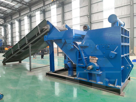 Schrott-Metallbrücherei-Anlage Stahldraht-Recycling-Maschine mit und 200-2200mm Eingang Größe