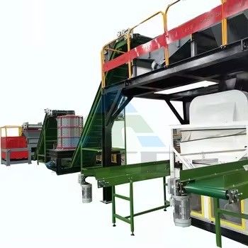2000 kg Abfall von Klimageräten und Radiatoren für die Produktion