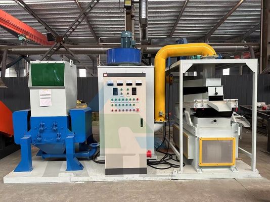 3000L/h Kupferdrahtgranulationsmaschine mit hoher Automatisierung für das Metallschrottrecycling