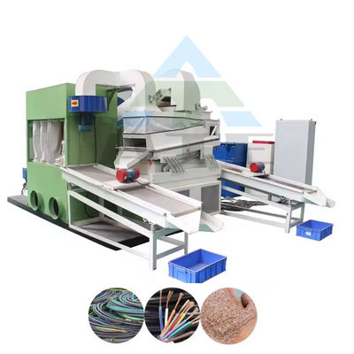 Metallkabelgranulator für Elektro-Aluminium-Automobildraht-Recyclinggeräte