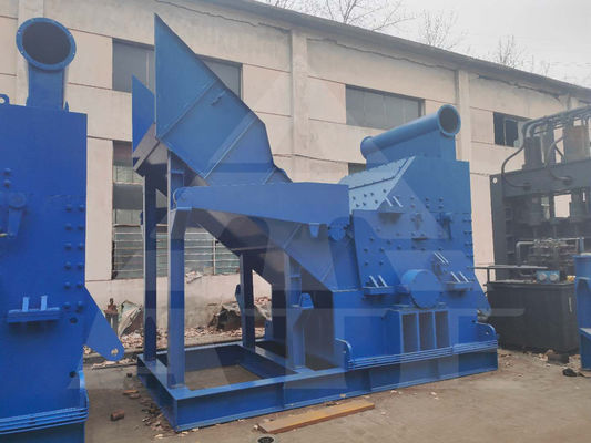 Abfall-Recycling-Anforderungen Stahl-Metall-Schrott-Schleuder-Maschine mit 30 kW Leistung und CE