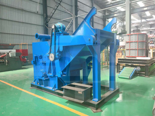 Abfall-Recycling-Anforderungen Stahl-Metall-Schrott-Schleuder-Maschine mit 30 kW Leistung und CE