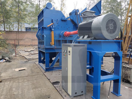 Abfall-Recycling-Anforderungen Stahl-Metall-Schrott-Schleuder-Maschine mit 30 kW Leistung und CE