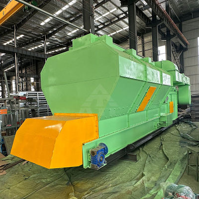 Abfallrecycling-Sortiermaschine mit Abfallkollektor und horizontalen Luftseparator