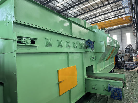 Abfallrecycling-Sortiermaschine mit Abfallkollektor und horizontalen Luftseparator