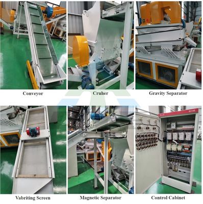 Advanced Scrap Copper Wire Granulator für das automatische Kabelrecycling und die Herstellung
