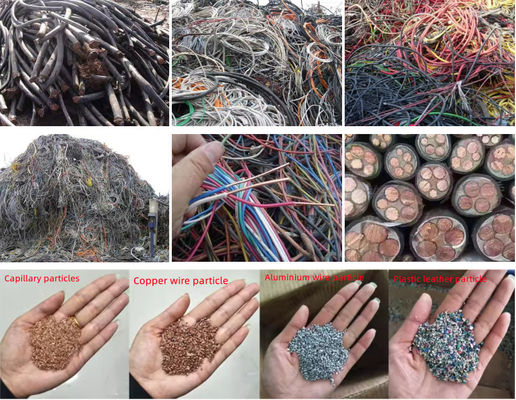 Advanced Scrap Copper Wire Granulator für das automatische Kabelrecycling und die Herstellung