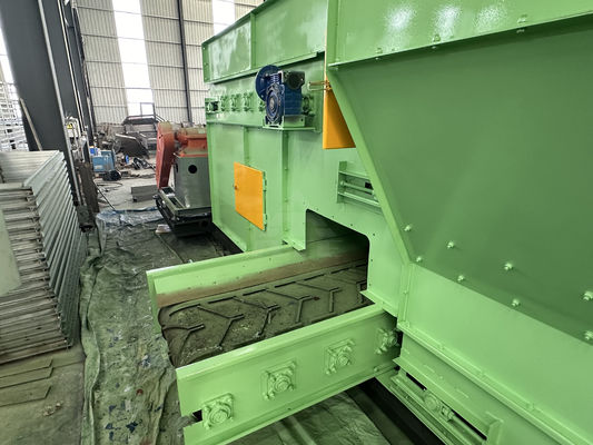 Abfallrecycling-Sortiermaschine mit Abfallkollektor und horizontalen Luftseparator