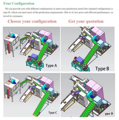 Advanced Scrap Copper Wire Granulator für das automatische Kabelrecycling und die Herstellung