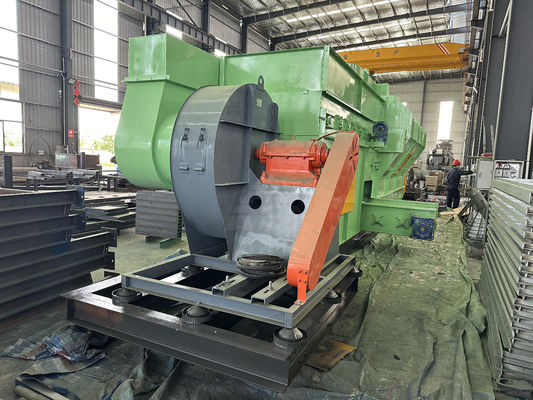 Abfallrecycling-Sortiermaschine mit Abfallkollektor und horizontalen Luftseparator