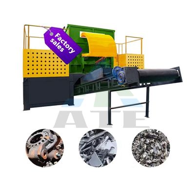 380V/50HZ Spannung Radial Reifen Schredder Maschine für die Behandlung von Kunststoff- und Metallabfällen