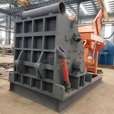 Anpassungsfähige automatische durchgehende Hammermühle für Kompaktmetallbrennmaschine