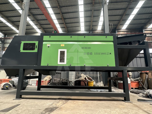 Landwirtschaftliche Betriebe Nichteisenmetall Kupfer Trockenmagnetische Trennmaschine Aluminium Dosen Eddy Strom Trennmaschine