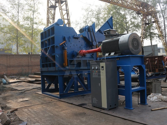Recycling Schrottblech Aluminiumrahmen mit und einfach zu bedienen Metall-Schredder Crusher Maschine