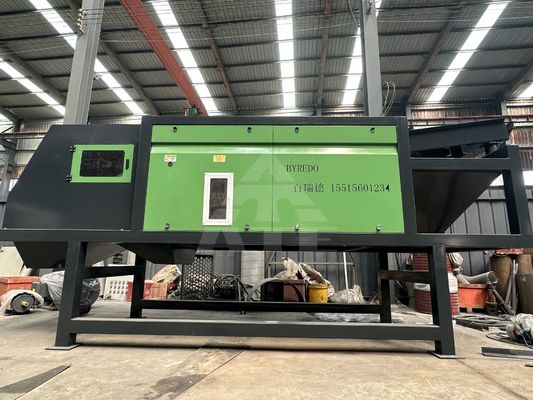 2000 kg Müllsortiermaschine Magnetische Eisentrennmaschine Eddy-Stromtrennmaschine für Kunststoffe