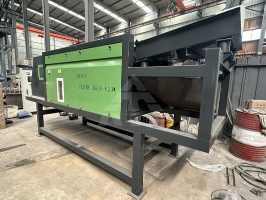 380V-Sortiermaschine für Eisen- und Stahlabfälle mit Magnet- und Wirbelstromscheider