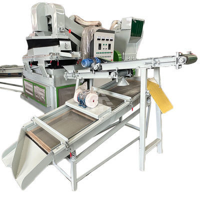 Einfache Bedienung Automatische Trockene Kupfer-Reismaschine für Kabeldraht-Granulator-Recycling