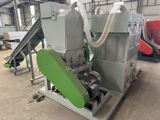 Einfache Bedienung Automatische Trockene Kupfer-Reismaschine für Kabeldraht-Granulator-Recycling