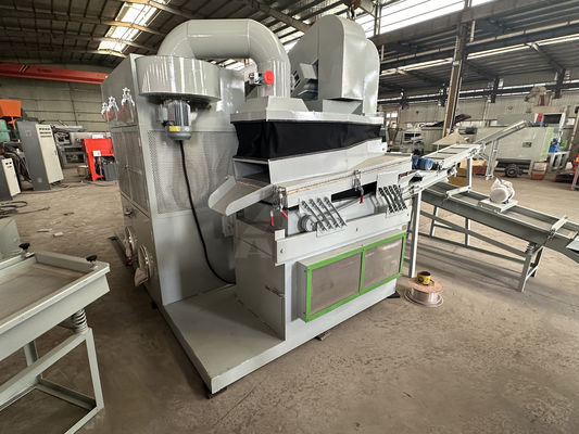 Einfache Bedienung Automatische Trockene Kupfer-Reismaschine für Kabeldraht-Granulator-Recycling