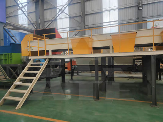 Hauswirtschaftliche Manuelle Recycling-Sortierungsplattform Abfall-Sortiermaschine mit und 380V Spannung