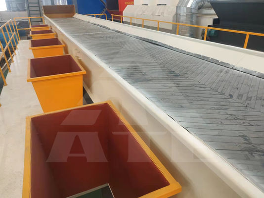 Hauswirtschaftliche Manuelle Recycling-Sortierungsplattform Abfall-Sortiermaschine mit und 380V Spannung