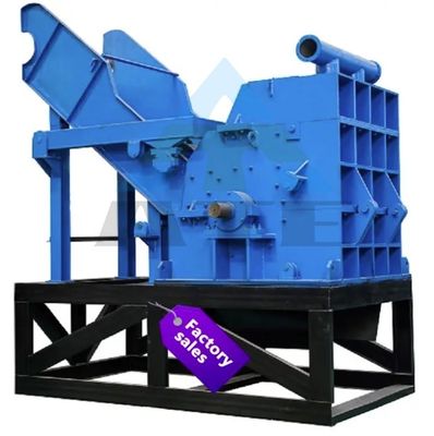 Doppelwellenmaschine für Kunststoffschredder für Altreifen Metallschrott Fahrradrecycling