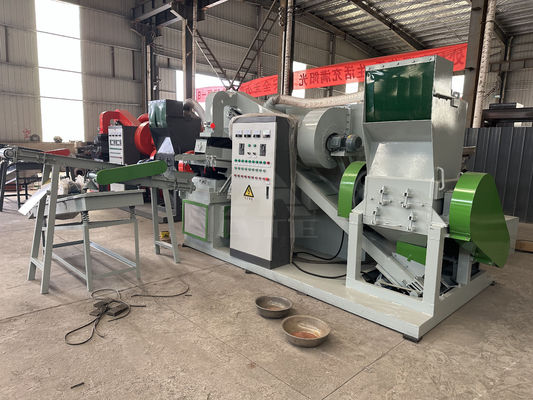 Kupferkabel Granulator Kupferdraht Recyclingmaschine automatische Trocken Kupfer Reismaschine