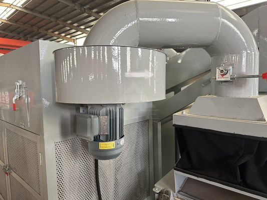 Ausgangsdrahtbrennungskabel Kupfergranulator Kupferreis Elektrische Drahtrecyclingmaschine