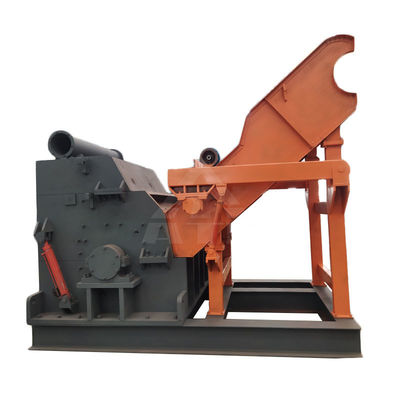 30kW starke Abfallstahl Eisen Metall Schrott Metall Brecher Anlage Eisen Brecher Maschine