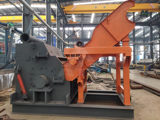 Schrottmaschine zum Zerkleinern von Kupfer und Aluminiumplatten in Lebensmittelgetränken