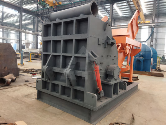 Schrottmaschine zum Zerkleinern von Kupfer und Aluminiumplatten in Lebensmittelgetränken