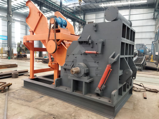 Schrottmaschine zum Zerkleinern von Kupfer und Aluminiumplatten in Lebensmittelgetränken