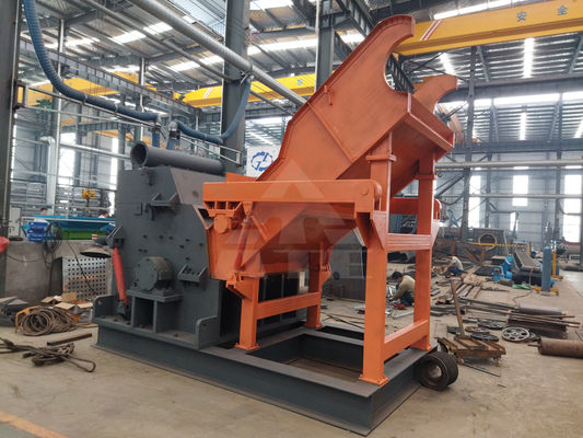 Anpassungsfähige Stahl-Eisen-Aluminium-Metallschrott-Recyclingmaschine für Abfallmüll