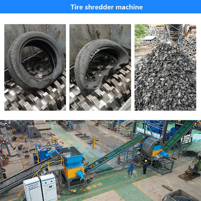 Vollautomatische Recyclingmaschine für Gebrauchtreifen