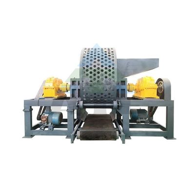 Reifenrecyclingmaschine Doppelwellen-Reifenschredder für Autoreifen