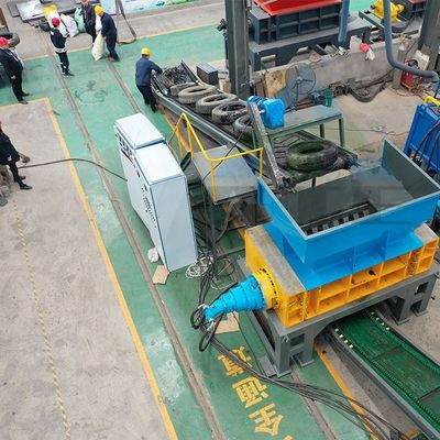 Hochproduktive Anpassungsfähige Lkw-Reifen-Recycling-Ausrüstung mit Gummi-Reifen-Schredder