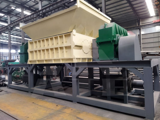 Jumbo-Taschen Shredder Erfüllung der Anforderungen an das Recycling von Abfällen für verschiedene Branchen