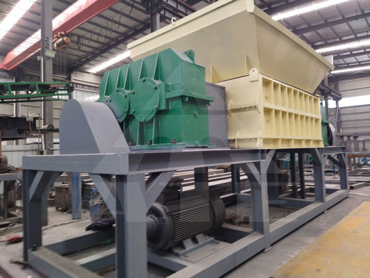 Zwei-Wellen-Typ automatischer Doppelwellen-Metallschrott-Rohr-Kunststoff-Schredder zum Recycling