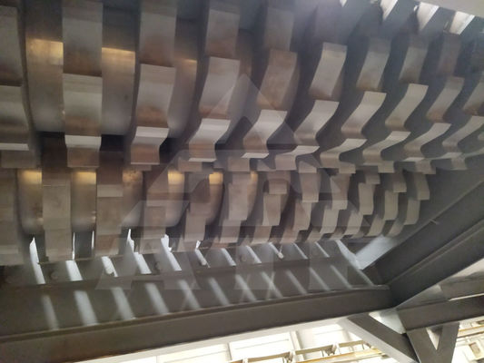 Zwei-Wellen-Typ automatischer Doppelwellen-Metallschrott-Rohr-Kunststoff-Schredder zum Recycling
