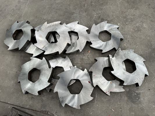 Einzelkraftmaschine mit Doppelwellen-Schredder für das Heim-Recycling von Kunststoffen und Kleinmetallen