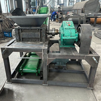 Einzelleistung 50 kW Schredder für die Zersetzung von Kunststoffpapier und Metallschrott