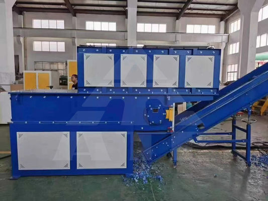 300-500 kg/h Produktionskapazität Einzelwellen-Mini-Karton-Kunststoff-Gummi-Schredder