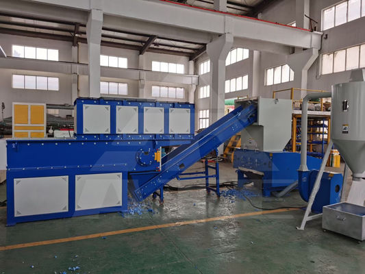 Einwellenkarton-Recycling-Schredder für Laborabfälle aus Kunststoff im Entwurf