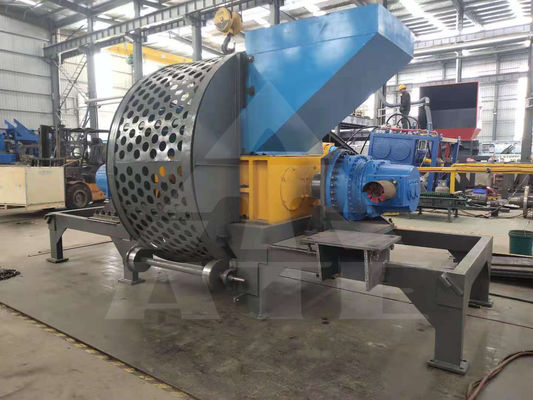 22kW Leistung kundenspezifischer Spannungsreifen-Schredder mit Recycling-Ausrüstung und Doppelschaft