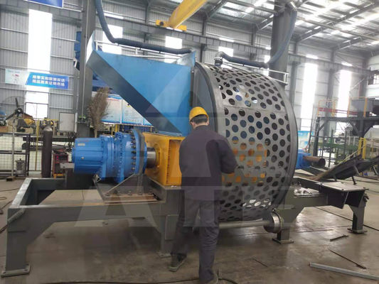 Einfache Bedienung Schwerlastwagen Reifen Doppelwelle Papier Reifen Recycling Maschine Shredder