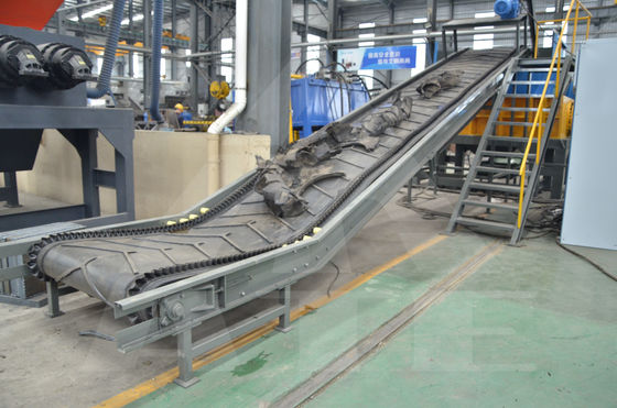 Einfache Bedienung Schwerlastwagen Reifen Doppelwelle Papier Reifen Recycling Maschine Shredder