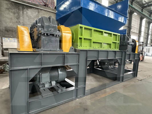 Doppelwellenglasflasche Hammer Metallschrott Schredder Brechmaschine 0,5T Gewicht